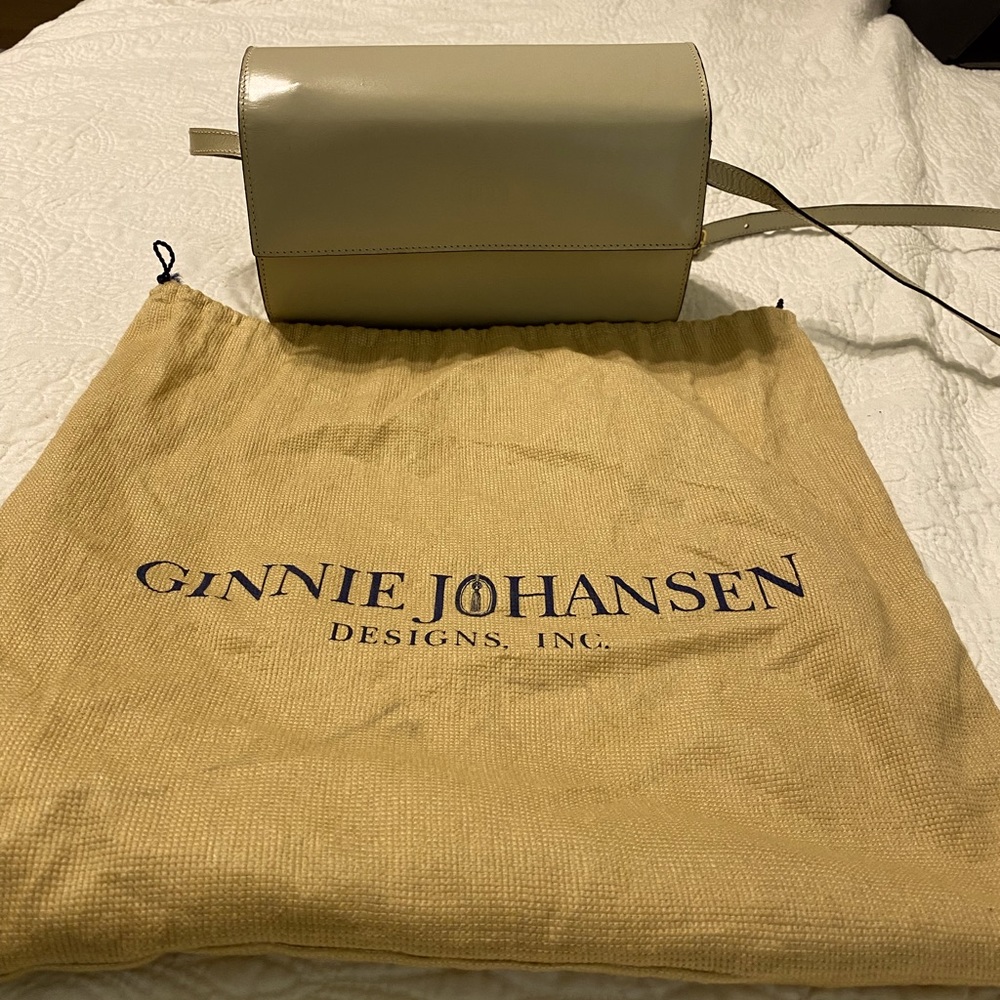 Vintage Ginnie Johansen cylinder bag purse